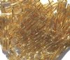 25g 30mm Silver Lined Gold Twisted Bugles